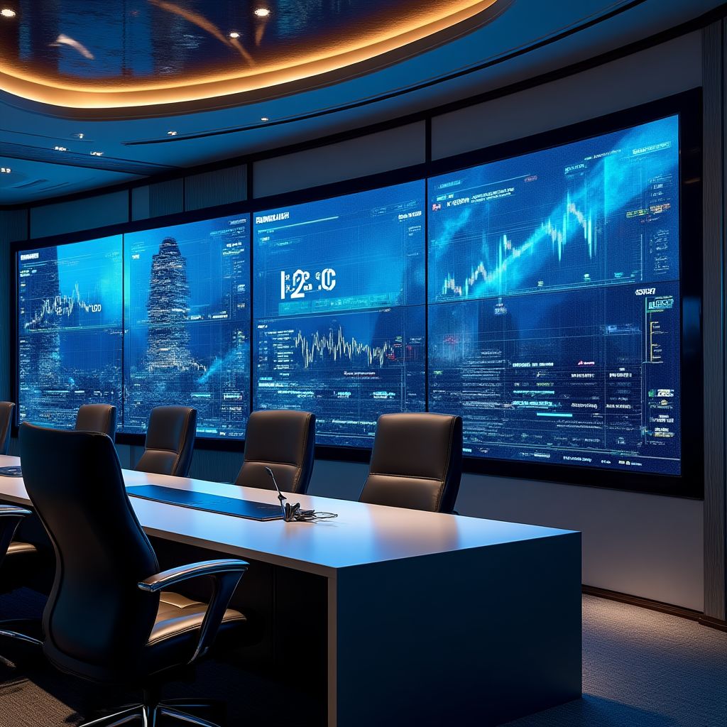 Oficina Londres WAHED INVEST vista mercados financieros